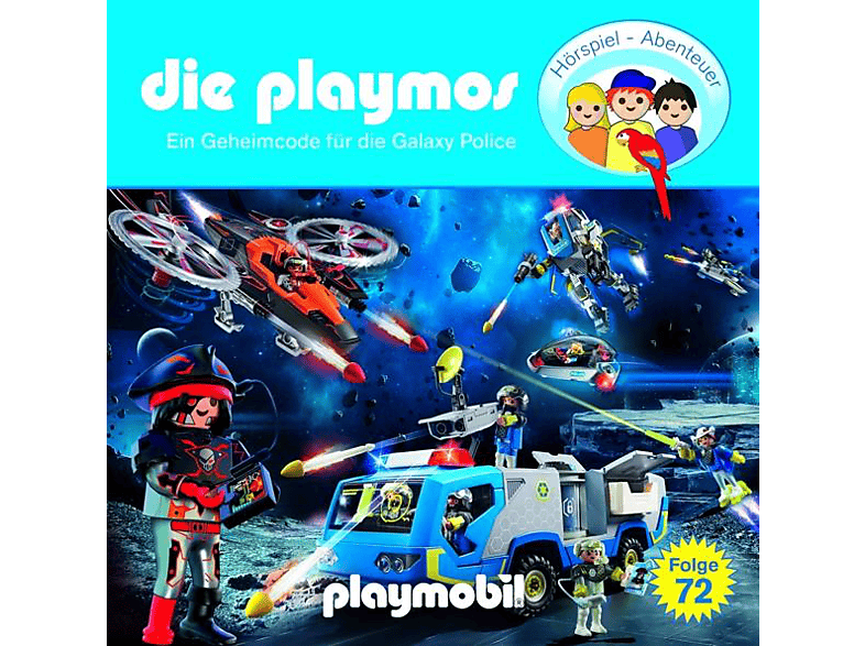 Die Playmos - Playmos-(72)Geheimcode Für Galaxy Police (CD) von FLORIAN FI