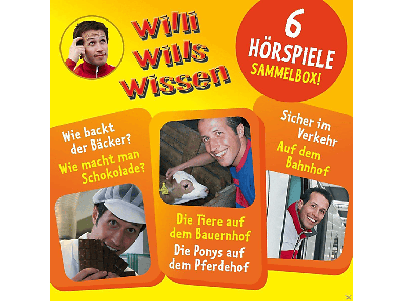 Willi Wills Wissen - (1)Sammelbox Mit 6 Hörspielen (CD) von FLORIAN FI