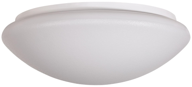 FLUO Wand-/Deckenleuchte RKL2 75101100 1xE27 IP40 PMMA opal D=300mm von FLUOLITE Licht & Leuchten
