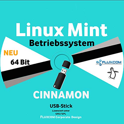 Linux Mint 21.3 Cinnamon USB Stick, 64 Bit, Betriebssystem von FLUXCOM