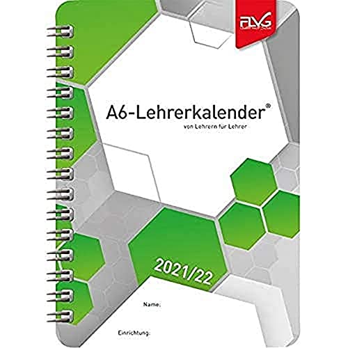 A6 Lehrerkalender von Lehrern für Lehrer 2021/2022 von FLVG