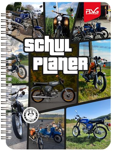 FLVG A5 Gymnasial-, Schul- und Studienplaner 2025/2026 zweitakt Moped Onkel Schwerdt von FLVG