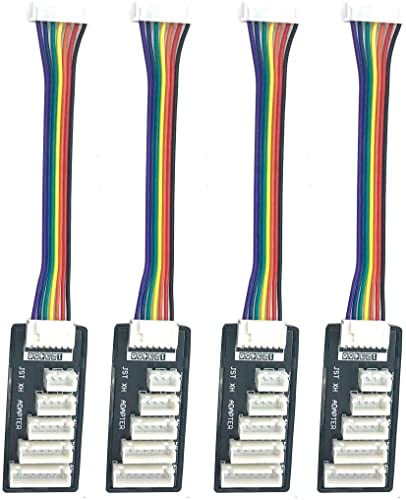 4pcs JST-XH Balance Board 2S-6S 3S Lipo Batterieladegerät Erweiterungsplatine Adapter Konverter für RC Fahrzeuge Lipo Batterieladung von FLY RC