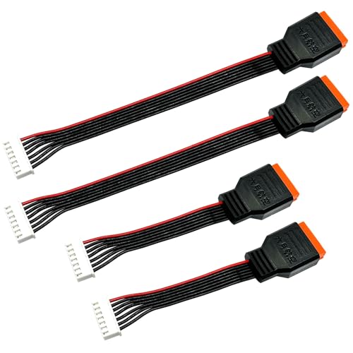 FLY RC JST-XH Balancekabel, 2-6S, 3S, Lipo-Batterie, Balance-Ladegerät, Adapter, Umwandlungsleitung für RC-Fahrzeuge, 4 Stück FLY RC JST-XH Balancekabel, 2-6S, 3S, Lipo-Batterie, Balance-Ladegerät, Adapter, Umwandlungsleitung für RC-Fahrzeuge, 4 Stück von FLY RC