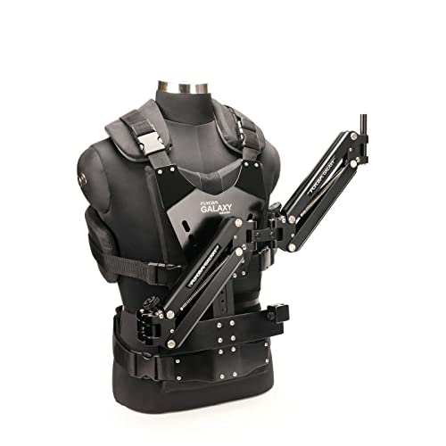 FLYCAM Galaxy Dual Arm und Weste Body Mounted Steadycam für Handstabilisator für Videokamera, Camcorder bis zu 10 kg (GLXY-AV) von FLYCAM