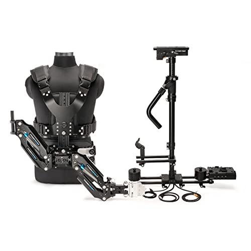 FLYCAM Zest Pro Elektronischer Videokamera-Stabilisator, V-Mount mit Vista-II Armweste, präzises, reibungsloses Stabilisierungssystem für Videofilmkamera, Camcorder, Nutzlast: 5-15 kg (VSTA-ZPRO-02) FLYCAM Zest Pro Elektronischer Videokamera-Stabilisator, V-Mount mit Vista-II Armweste, präzises, reibungsloses Stabilisierungssystem für Videofilmkamera, Camcorder, Nutzlast: 5-15 kg (VSTA-ZPRO-02) von FLYCAM