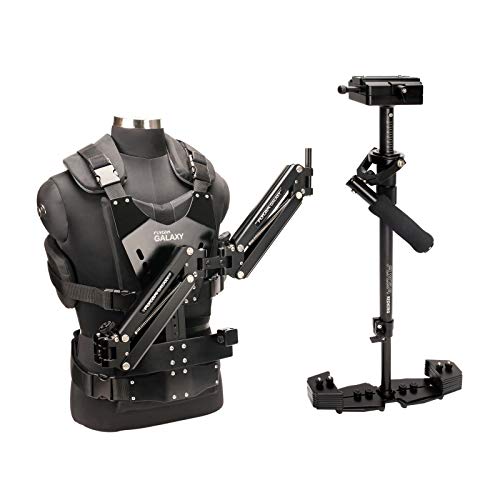 Flycam Galaxy Dual Arm & Steadycam Weste mit redking Videokamerastabilisator Professionelles Stabilisierungssystem bietet Komfort & Entlastung (FLCM-GLXY-RK) von FLYCAM