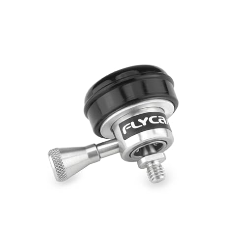 FLYCAM Schnellverschluss-Kamerahaken Flowline – Schnellverschluss/einfaches Wechseln der Kamera | Befestigung an Kamera/Kameragriff | Traglast bis zu 25 kg/55 lb (FLCM-FLN-CH) von FLYCAM