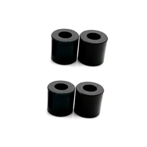 4 STÜCKE 18mm/16mm Silikon Hot Bed Nivellierungssäule Hohe Temperatur Solide Abstandshalter Plattform Nivellierer, for CR-10/CR10S For Ende-3 (Color : Black, Size : 16mm) von FLYIFE