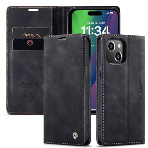 FMPC Schutzhülle kompatibel mit Google Pixel 6 Pro, PU-Leder, TPU-Silikon, ultradünn, mit Kartenschlitzen, Magnetverschluss, Flip Cover für Google Pixel 6 Pro, Schwarz FMPC Schutzhülle kompatibel mit Google Pixel 6 Pro, PU-Leder, TPU-Silikon, ultradünn, mit Kartenschlitzen, Magnetverschluss, Flip Cover für Google Pixel 6 Pro, Schwarz von FMPC