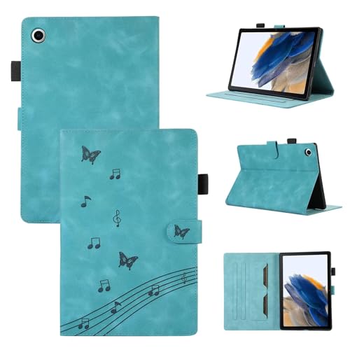 FMPCUON Hülle für Huawei MatePad 11.5 Zoll 2023,Premium Pu Leder Business Stand Folio Cover, mit Kartensteckplatz Stifthalter Mehrere Blickwinkel,Tablet Case mit Auto Sleep/Wake,Blau von FMPCUON