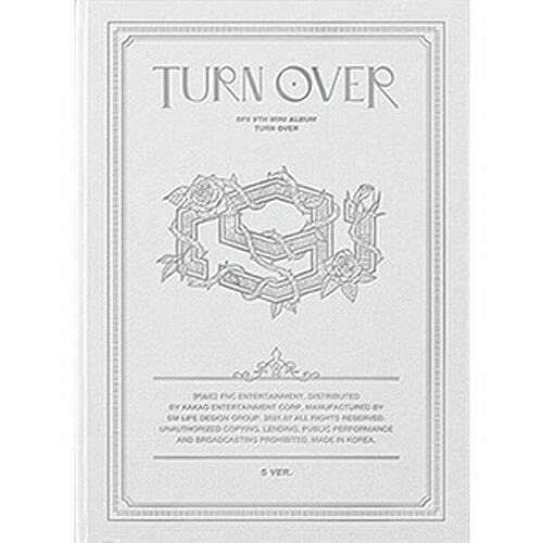 SF9 [ TURN OVER ] 9th Mini Album [ S ] VER. 1ea CD+128p Photo Book+1ea Concept Photo Card +1ea Message Card+1ea Selfie Photo Card K-POP SEALED+TRACKING CODE von [ FNC ENTERTAINMENT ]