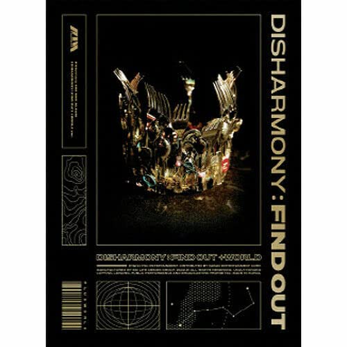 P1HARMONY [ DISHARMONY : FIND OUT ] 3rd Mini Album ( +WORLD Ver. ) ( 1 CD+1 FOLDED POSTER+80p Photo Book+1 Folding Poster(On pack)+1 Logo Tag+1 Lenticular Photo Card+1 Selfie Photo Card ) von FNC Ent.