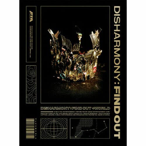 P1HARMONY [ DISHARMONY : FIND OUT ] 3rd Mini Album ( +WORLD Ver. ) ( 1 CD+80p Photo Book+1 Folding Poster(On pack)+1 Logo Tag+1 Lenticular Photo Card+1 Selfie Photo Card ) von FNC Ent.