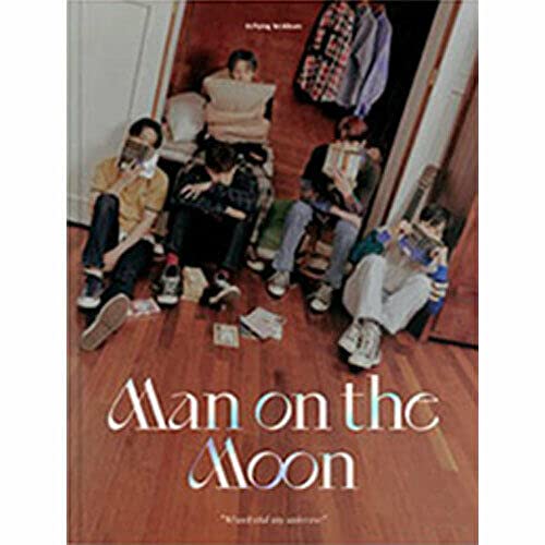 N.FLYING [MAN ON THE MOON] 1st Album [ INSIDE ] VER. CD+120p Photo Book+Photo Card+Folded Poster(On pack)+ID Photo Card+2 Selfie Photo Card K-POP SEALED von FNC Entertainment