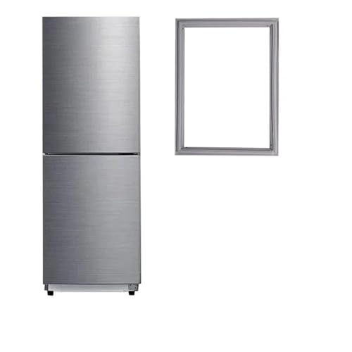 Dichtungsstreifen For Kühlschranktüren, Kompatibel Mit Haier, BCD-186KB, Magnet-PVC-Gummidichtung, Kühlschranktürteile, 50 × 72 Cm, 50 × 65 Cm(Up-seal strip) von FNFEJHTB