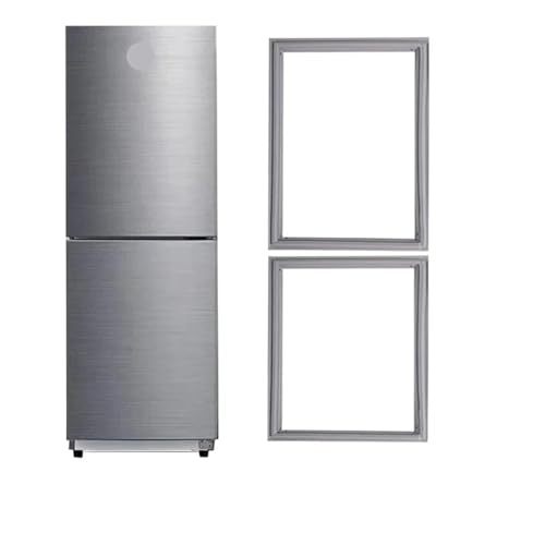 Dichtungsstreifen For Kühlschranktüren, Magnet, PVC-Gummidichtung, Kompatibel Mit Haier, BCD-156TD ZA 195KMX 192KJ 196F Kühlschranktürteile(1 set -seal strip,BCD-192K) von FNFEJHTB
