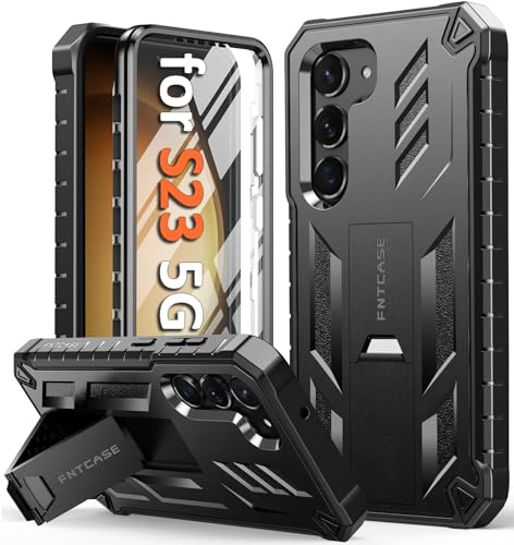 FNTCASE Hülle für Samsung Galaxy S23 5G Handyhülle: Militärschutz Fallschutz Smartphone S23 Case - Rundumschutz Bumper Schutzhülle Outdoor Case mit Ständer Gürtelclip FNTCASE Hülle für Samsung Galaxy S23 5G Handyhülle: Militärschutz Fallschutz Smartphone S23 Case - Rundumschutz Bumper Schutzhülle Outdoor Case mit Ständer Gürtelclip von FNTCASE