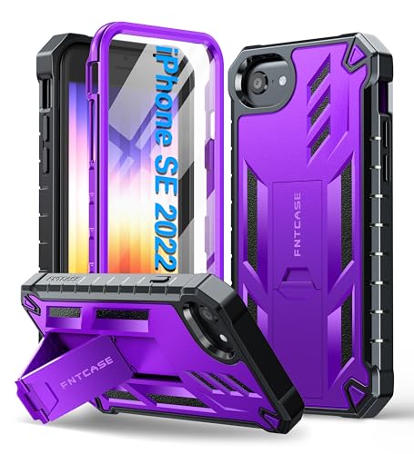 FNTCASE Schutzhülle für iPhone SE 2022–2020: iPhone 8/7/6S/6, Fallschutz, robuster Gürtelclip und Ständer, Militärqualität, strukturiert, stoßfest, langlebig, für iPhone SE 3. und 2. Generation 11,9 FNTCASE Schutzhülle für iPhone SE 2022–2020: iPhone 8/7/6S/6, Fallschutz, robuster Gürtelclip und Ständer, Militärqualität, strukturiert, stoßfest, langlebig, für iPhone SE 3. und 2. Generation 11,9 von FNTCASE