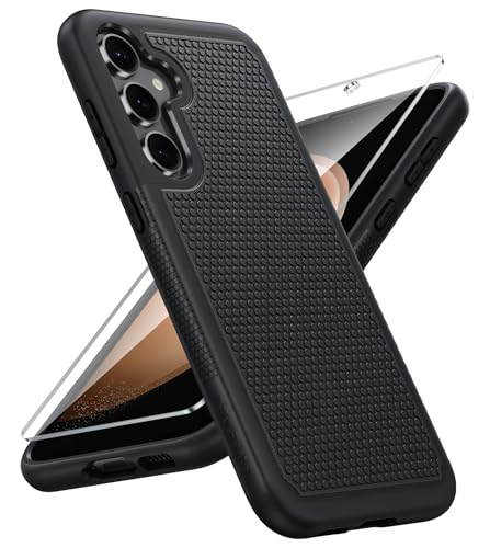 FNTCASE für Samsung Galaxy S23-FE Hülle: Dual Layer Robuste Schutzhülle Robuste PC und Soft TPU Hülle für Galaxy S23 FE | Nicht für Galaxy S23 von FNTCASE