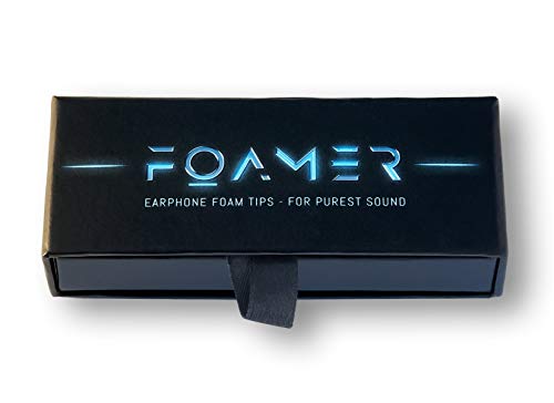 FOAMER AAP (L 3) • 3 Paar Noise Cancelling Aufsätze für Apple AirPods Pro Kopfhörer • Upgrade für Halt & Komfort & Klang • Für EIN pures Audioerlebnis von FOAMER