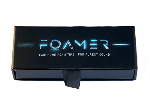FOAMER CSY (L 6) • 6 Paar Noise Cancelling Ohrpolster für Sony True Wireless In-Ear Kopfhörer - u.a. WF-1000XM3 & 1000XM4 • Upgrade für Halt & Komfort & Klang • Für EIN immersives Audioerlebnis von FOAMER
