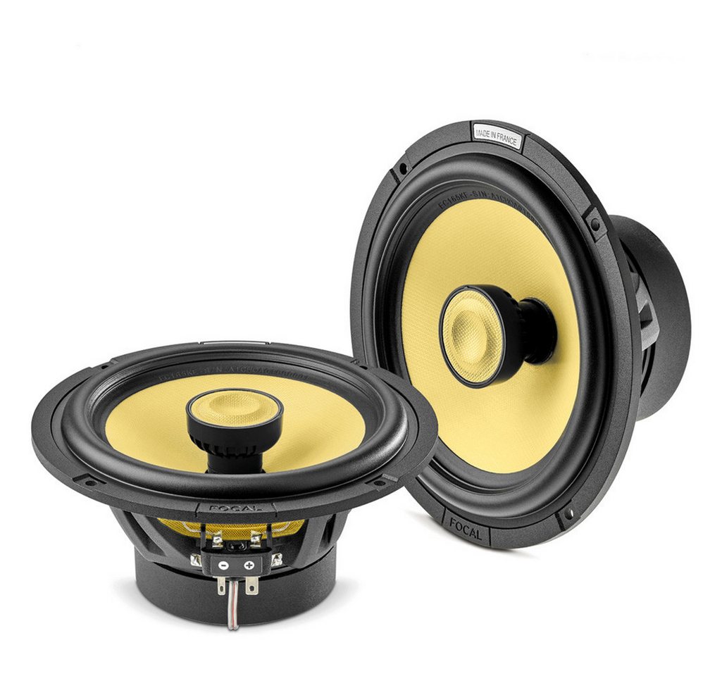 FOCAL EC165KE, 2-Wege Koaxiallautsprecher K2 POWER EVO-Serie, 16.5cm Auto-Lautsprecher (80 W, 16 cm, MAX: 160 Watt) von FOCAL