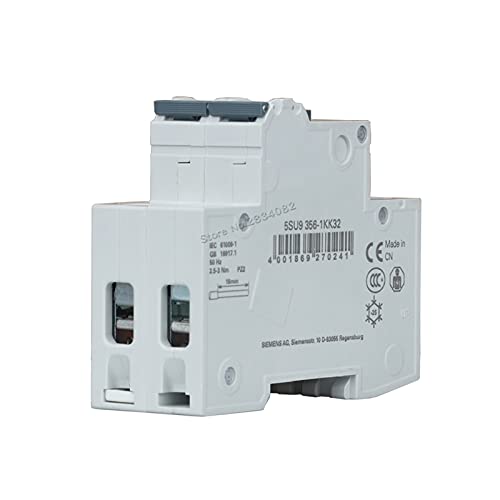 Leistungsschalter 1p + n c32 Fehlerstrombetriebener Leistungsschalter Integrierter Überstromschutz 5SU9 356-1KK32 3. 0. MA 230V 32A RCBO Diodenschalter von FOCCAR