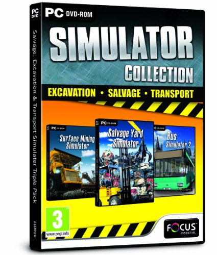 Salvage, Excavation and Transport Simulator Triple Pack (PC DVD) von FOCUS MULTIMEDIA