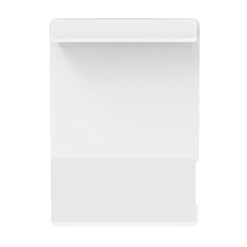 Klemmbretter aus Kunststoff, 2 Stück Clipboardp A4 Größe Schreibblock Aufbewahrungsbox(BLACK) von FOELANNE
