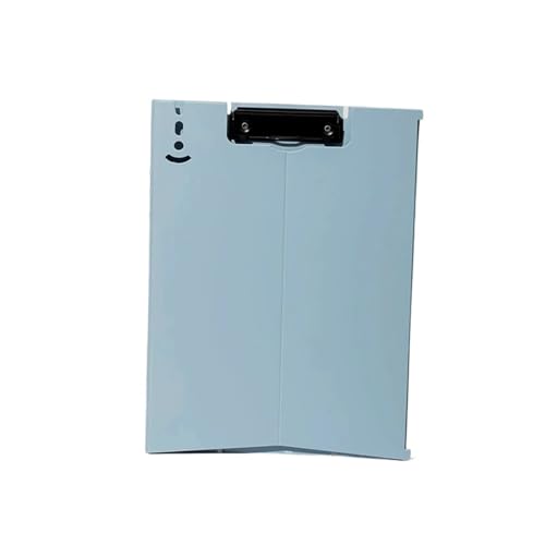 Klemmbretter aus Kunststoff, 4-teiliger vertikaler Stand-A4-Aktenordner, Schreibblock for Studenten, Halter for Besprechungsnotizen mit Stiftclip-Design(Blue) von FOELANNE