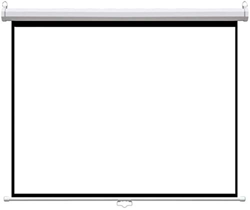 Tragbare manuelle Projektorleinwand, Handgezeichneter Projektor-Bildschirm, selbstsperrender Bildschirm, 72/84/100 Zoll, handgezeichneter manueller Bildschirm zur Wandmontage, for das Home Office HD(1 Tragbare manuelle Projektorleinwand, Handgezeichneter Projektor-Bildschirm, selbstsperrender Bildschirm, 72/84/100 Zoll, handgezeichneter manueller Bildschirm zur Wandmontage, for das Home Office HD(1 von FOELANNE