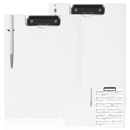 2 Stücke Klemmbrett Kunststoff-Klemmbrett A4 – Klemmbrettmappe, Unterstützt Horizontale und Vertikale Platzierung, Ideal für Büro und Lernen 2 Stücke Klemmbrett Kunststoff-Klemmbrett A4 – Klemmbrettmappe, Unterstützt Horizontale und Vertikale Platzierung, Ideal für Büro und Lernen von FOGARI