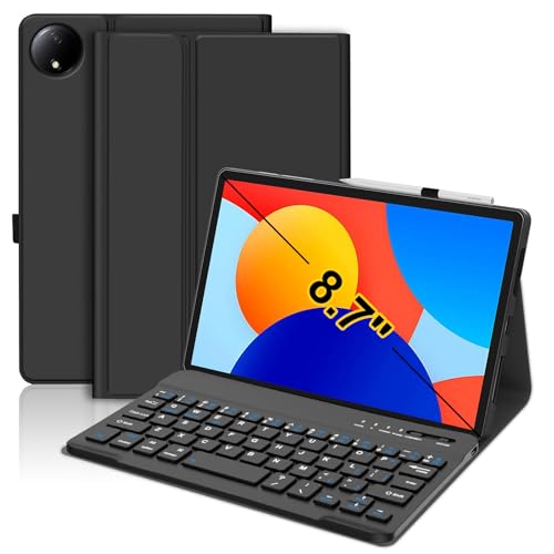 FOGARI Redmi Pad SE 8,7 Zoll 2024 Tastaturhülle, abnehmbare Bluetooth-Tastatur mit Stifthalter, Hülle für Xiaomi Redmi Pad SE 8,7 Zoll 2024, Schwarz FOGARI Redmi Pad SE 8,7 Zoll 2024 Tastaturhülle, abnehmbare Bluetooth-Tastatur mit Stifthalter, Hülle für Xiaomi Redmi Pad SE 8,7 Zoll 2024, Schwarz von FOGARI