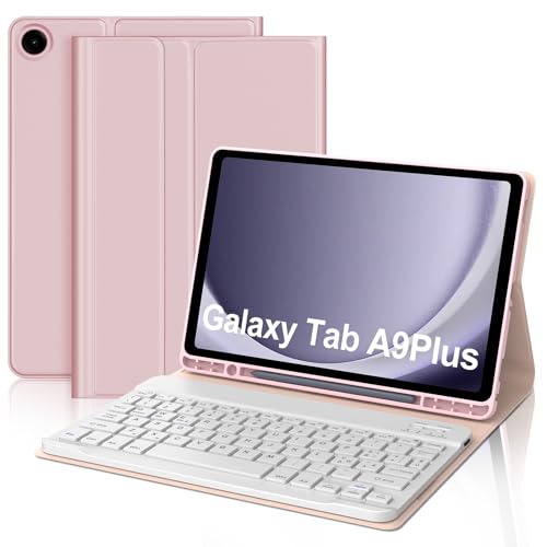 FOGARI Tastatur Samsung Galaxy Tab A9+ 11 Zoll, Samsung Tab A9 Plus Tastatur, abnehmbare italienische Bluetooth-Tastatur, für Samsung Galaxy Tab A9+ 2023 11 Zoll SM-X210/X216/X218 von FOGARI