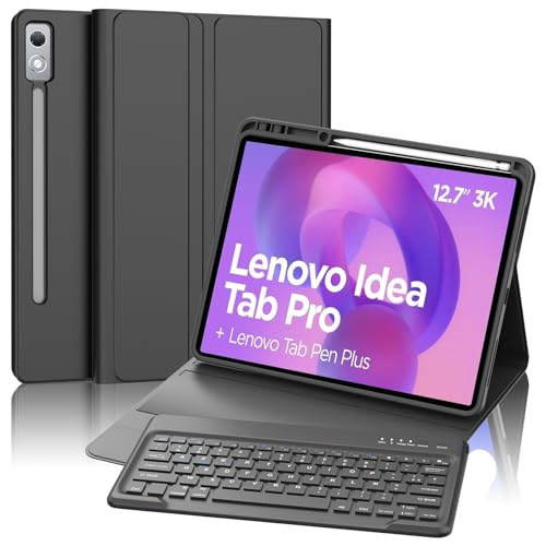 FOGARI Tastaturhülle für Lenovo Idea Tab Pro 2025 - Tastatur für Lenovo Idea Tab Pro Tablet 12,7 Zoll, magnetische Tastatur, Bluetooth, kabellos, AZERTY-Schutzhülle mit Stifthalter FOGARI Tastaturhülle für Lenovo Idea Tab Pro 2025 - Tastatur für Lenovo Idea Tab Pro Tablet 12,7 Zoll, magnetische Tastatur, Bluetooth, kabellos, AZERTY-Schutzhülle mit Stifthalter von FOGARI