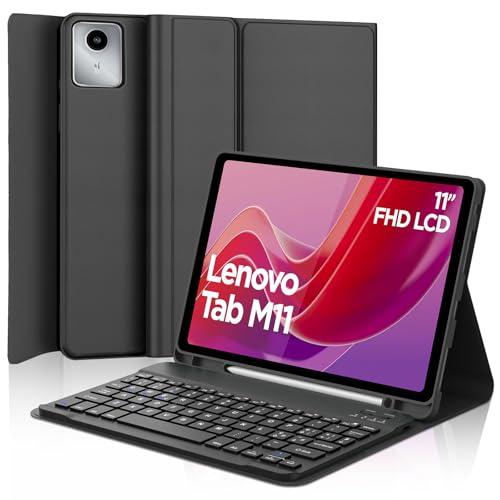 FOGARI Tastaturhülle für Lenovo Tab M11 2024 11 Zoll - Smart Cover unterstützt Auto Wake/Sleep, abnehmbare italienische QWERTY-Tastatur für Lenovo Tab M11 2024 11 Zoll - Schwarz FOGARI Tastaturhülle für Lenovo Tab M11 2024 11 Zoll - Smart Cover unterstützt Auto Wake/Sleep, abnehmbare italienische QWERTY-Tastatur für Lenovo Tab M11 2024 11 Zoll - Schwarz von FOGARI