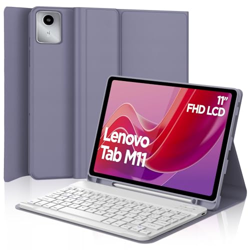 FOGARI Tastaturhülle für Lenovo Tab M11 2024 11 Zoll - Smart Cover unterstützt Auto Wake/Sleep, abnehmbare italienische QWERTY-Tastatur für Lenovo Tab M11 2024 11 Zoll - Violett FOGARI Tastaturhülle für Lenovo Tab M11 2024 11 Zoll - Smart Cover unterstützt Auto Wake/Sleep, abnehmbare italienische QWERTY-Tastatur für Lenovo Tab M11 2024 11 Zoll - Violett von FOGARI