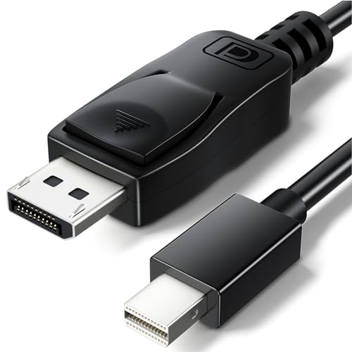 FOINNEX Mini DisplayPort auf DisplayPort Kabel, 4K 60Hz Aktiv Thunderbolt 2 zu DP Adapter Cable, UHD Mini DP a DisplayPort Cord, 1M, Kompatibel für MacBook Air/Pro, Surface Pro FOINNEX Mini DisplayPort auf DisplayPort Kabel, 4K 60Hz Aktiv Thunderbolt 2 zu DP Adapter Cable, UHD Mini DP a DisplayPort Cord, 1M, Kompatibel für MacBook Air/Pro, Surface Pro von FOINNEX