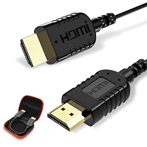 HDMI Kabel 8K Ultra HDTV, High Speed HDMI 2.1 Kabel 48Gbps 8K@60Hz & 4K@120Hz/144Hz RTX 3080 DSC, Dünnes HDMI Cable für Xbox X/S,PS4,PS5,Soundbar,Apple TV,Blu-ray Player,Computer,Monitor, 1M von FOINNEX