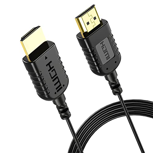 HDMI Kabel 8K Ultra HDTV, High Speed HDMI 2.1 Kabel 48Gbps 8K@60Hz & 4K@120Hz/144Hz RTX 3080 DSC, Dünnes HDMI Cable für Xbox X/S,PS4,PS5,Soundbar,Apple TV,Blu-ray Player,Computer,Monitor, 2M von FOINNEX