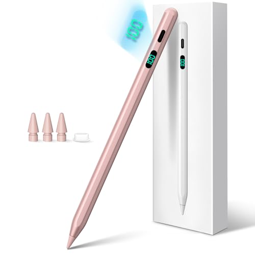 FOJOJO Stift für iPad 2025–2018,Pencil für iPad 11th A16/10/9/8/7/6, Air 11/13 M2/M3, Pro 11/13 M4,Pro 12,9 Zoll, Air 5/4/3, Mini 7/6/5,mit LED-Power-Anzeige, schnelles Aufladen FOJOJO Stift für iPad 2025–2018,Pencil für iPad 11th A16/10/9/8/7/6, Air 11/13 M2/M3, Pro 11/13 M4,Pro 12,9 Zoll, Air 5/4/3, Mini 7/6/5,mit LED-Power-Anzeige, schnelles Aufladen von FOJOJO