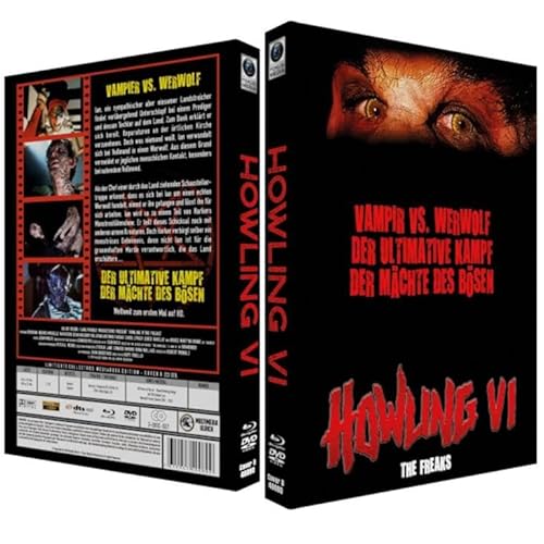 Howling 6 / Das Tier VI - The Freaks - 2-Disc Mediabook Blu-Ray + DVD - Cover B - limited 222er Edition HD-Weltpremiere Howling 6 / Das Tier VI - The Freaks - 2-Disc Mediabook Blu-Ray + DVD - Cover B - limited 222er Edition HD-Weltpremiere von FOKUS MEDIA