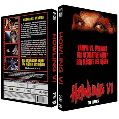 Howling 6 / Das Tier VI - The Freaks - 2-Disc Mediabook Blu-Ray + DVD - Cover B - limited 222er Edition HD-Weltpremiere von FOKUS MEDIA