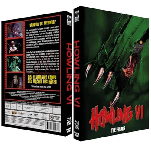 Howling 6 / Das Tier VI - The Freaks - 2-Disc Mediabook Blu-Ray + DVD - Cover C - limited 222er Edition HD-Weltpremiere von FOKUS MEDIA