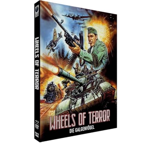 Wheels of Terror - Die Galgenvögel ( vom 27. Panzer Strafbataillon / The Misfit Brigade ) 2-Disc Mediabook Blu-Ray + DVD Cover B Limited 222er Edition von FOKUS MEDIA