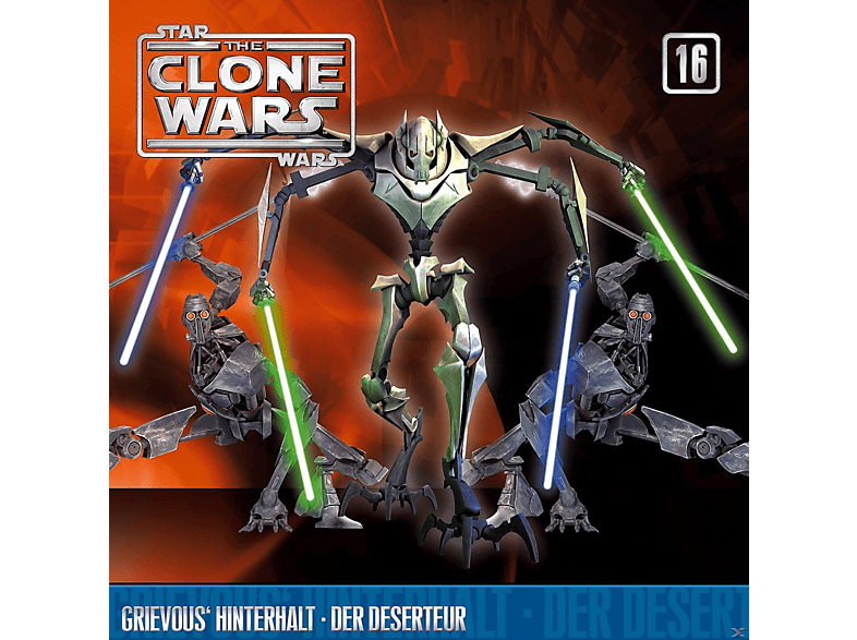 Star Wars - The Clone 16: Grievous' Hinterhalt / Der Deserteur (CD) von FOLGENREIC