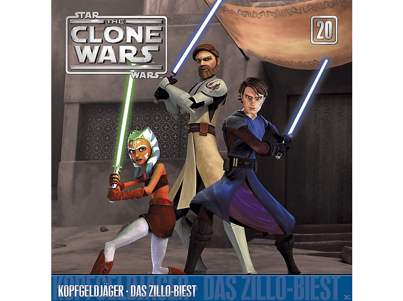 The Clone Wars - 20: Kopfgeldjäger/Das Zillo Biest (CD) von FOLGENREIC