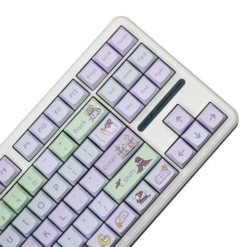FOLODA Halloween Tastenkappe 127 Tasten PBTs Tastenkappen XDA Height DYE SUB Tastenkappe Für Schalter Mechanische Tastaturen von FOLODA