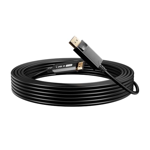 FOLODA Professionelles 10-m Glasfaser Display Auf Kompatibles Kabel 4K@60Hz Dünn Und Flexibel Für Enthusiasten FOLODA Professionelles 10-m Glasfaser Display Auf Kompatibles Kabel 4K@60Hz Dünn Und Flexibel Für Enthusiasten von FOLODA